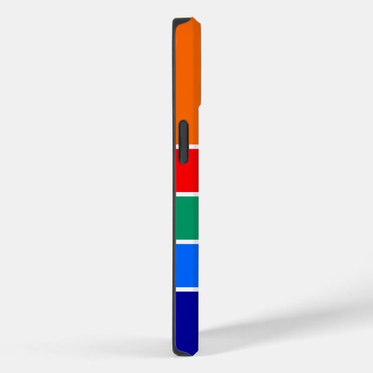 愛国的なアップルのケースメイト、サンクトペテルスブルク国旗 Case-Mate iPhoneケース (裏面 / 右)