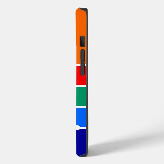 愛国的なアップルのケースメイト、サンクトペテルスブルク国旗 Case-Mate iPhoneケース (裏面 / 左)