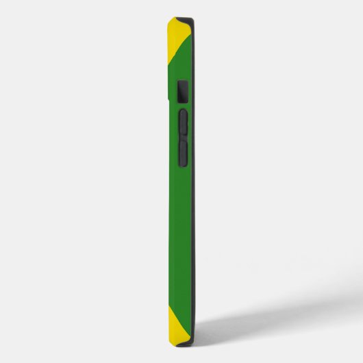 愛国的なアップルのケースメイト、ジャマイカ国旗のケースメイト Case-Mate iPhoneケース (裏面 / 左)