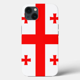 愛国的なアップルのケースメイト、ジョージア国旗 iPhone 13ケース