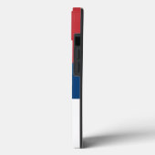 愛国的なアップルのケースメイト、セルビア国旗 Case-Mate iPhoneケース (裏面 / 左)