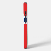 愛国的なアップルのケースメイト、ノルウェー国旗のケースメイトi Case-Mate iPhoneケース (裏面 / 左)