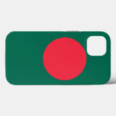 愛国的なアップルのケースメイト、バングラデシュ国旗 Case-Mate iPhoneケース (裏面 (横))