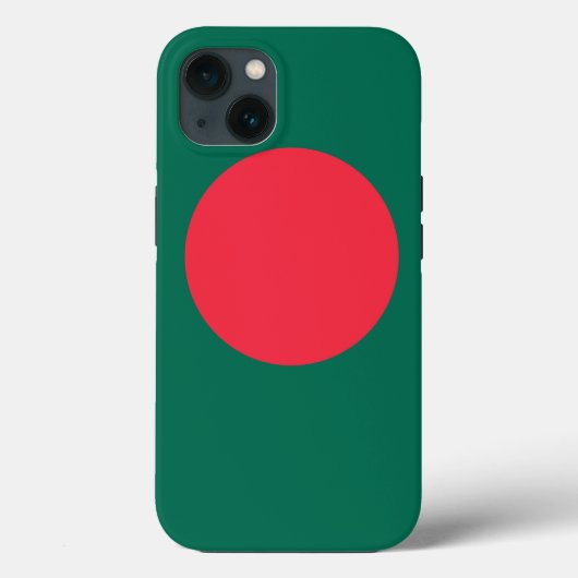 愛国的なアップルのケースメイト、バングラデシュ国旗 Case-Mate iPhoneケース (裏面)
