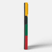 愛国的なアップルのケースメイト、リトアニア国旗 Case-Mate iPhoneケース (裏面 / 右)