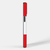 愛国的なアップルのケースメイト、レバノン国旗のケースメイト Case-Mate iPhoneケース (裏面 / 右)