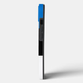 愛国的なアップルケースメイトのエストニア国旗 Case-Mate iPhoneケース (裏面 / 左)