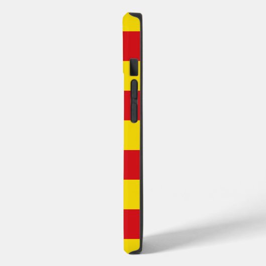 愛国的なアップルケースメイトのカタロニア国旗 Case-Mate iPhoneケース (裏面 / 左)