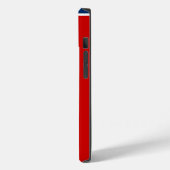 愛国的なアップルケースメイト14、テネシー州旗 Case-Mate iPhoneケース (裏面 / 左)