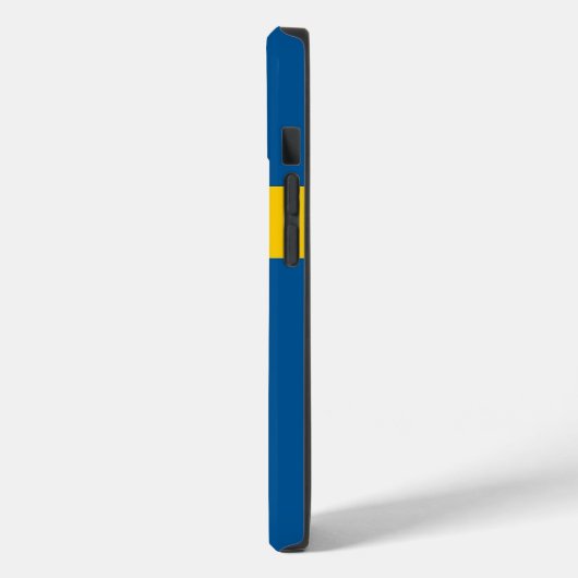 愛国的なアップルケースメイト、スウェーデン国旗ケースメイトi Case-Mate iPhoneケース (裏面 / 左)