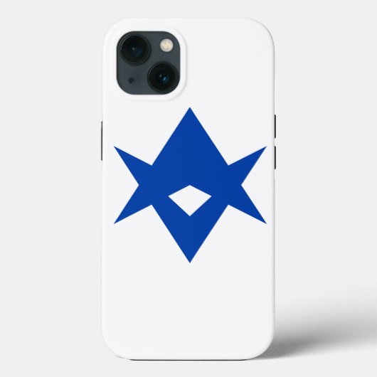 愛国的なアップルケースメイト、トヨタ市旗 Case-Mate iPhoneケース (裏面)
