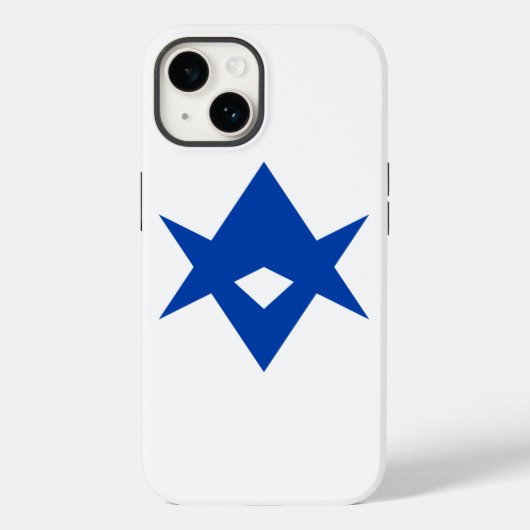 愛国的なアップルケースメイト 豊田市旗 Case-Mate iPhoneケース (裏面)