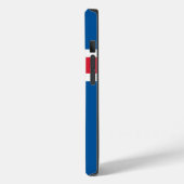 愛国的なアップル14ケースメイト、アイスランド国旗 Case-Mate iPhoneケース (裏面 / 左)