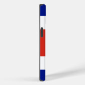 愛国的なアップル14ケースメイト、コスタリカ国旗 Case-Mate iPhoneケース (裏面 / 右)