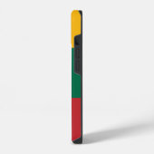 愛国的なアップル14 Case-Mate、リトアニア国旗 iPhoneケース (左側面)