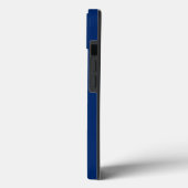 愛国的なアップルiPhone 13ケースメイト、インディアナ州旗 Case-Mate iPhoneケース (裏面 / 左)