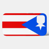 愛国的なアップルiPhone 13ケースメイト、プエルトリコ Case-Mate iPhoneケース (裏面 (横))