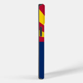 愛国的なアップルiPhone 14ケースメイトのアリゾナ州旗 Case-Mate iPhoneケース (裏面 / 右)