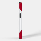 愛国的なアップルiPhone 14ケースメイト、アラバマ州旗 Case-Mate iPhoneケース (裏面 / 右)
