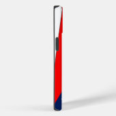 愛国的なアップルiPhone 14ケースメイト、オハイオ州旗 Case-Mate iPhoneケース (裏面 / 右)