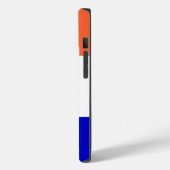 愛国的なアップルiPhone 14ケースメイト、ニューヨーク州旗 Case-Mate iPhoneケース (裏面 / 左)