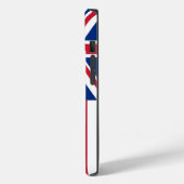 愛国的なアップルiPhone 14ケースメイト、ハワイ州旗 Case-Mate iPhoneケース (裏面 / 左)