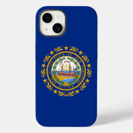 愛国的なアップルiPhone 14 Case-Mate、ニューハンプシャー州 Case-Mate iPhone 14ケース