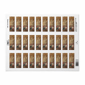 愛国的なアヒル狩り差出人住所ラベル ラベル (フルシート)