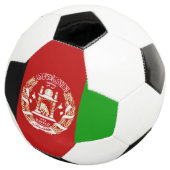愛国的なアフガニスタンの旗 サッカーボール (3/4)