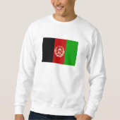 愛国的なアフガニスタンの旗 スウェットシャツ (正面)