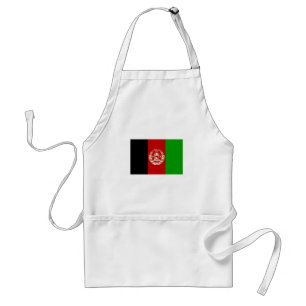 愛国的なアフガニスタンの旗 スタンダードエプロン