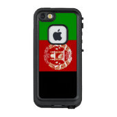 愛国的なアフガニスタンの旗 LifeProof iPhoneケース (裏面)