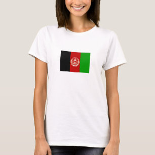 愛国的なアフガニスタンの旗 Tシャツ