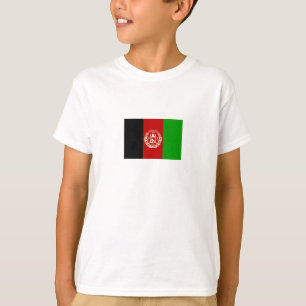 愛国的なアフガニスタンの旗 Tシャツ