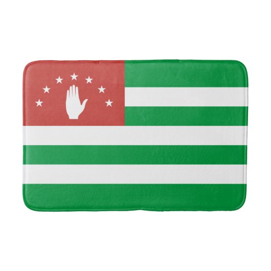 愛国的なアブハジアの旗 バスマット (正面)