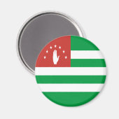 愛国的なアブハジアの旗 マグネット (正面/裏面)