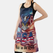 愛国的なアメリカのハゲワシ エプロン (インサイチュ)