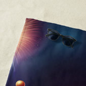 愛国的なアメリカのハゲワシ ビーチタオル (インサイチュ)