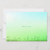 愛国的なアメリカのビーンバッグサックトス コーンホールパーティー 招待状 (裏面)