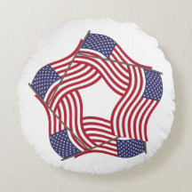 愛国的なアメリカの旗を持つ二つのデザイン