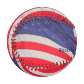 愛国的なアメリカの旗、ありがとうコーチ、名前 野球ボール