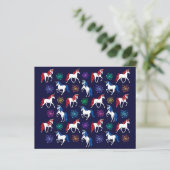 愛国的なアメリカの赤白青ユニコーン (スタンド正面)