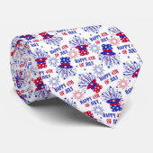 愛国的なアメリカの7月4日 ネクタイ (ロール)