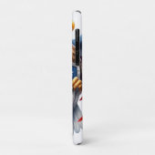 愛国的なアメリカワシ Case-Mate iPhoneケース (裏面/左)