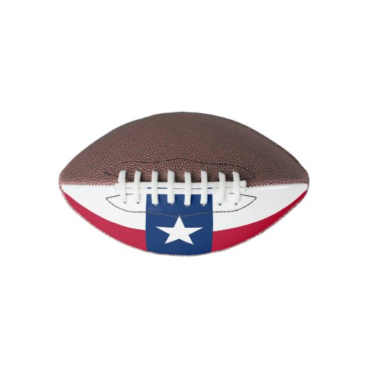愛国的なアメリカンフットボールテキサス州旗 アメリカンフットボール (正面)