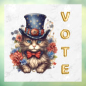 愛国的なアメリカーナキャット投票 ウィンドウサイン (シート3)