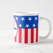 愛国的なアメリカ人 ジャンボコーヒーマグカップ (右)