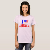 愛国的なアメリカ人 Tシャツ (正面フル)