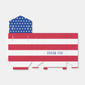 愛国的なアメリカ国旗ありがとう フェイバーボックス (折り畳みなし)
