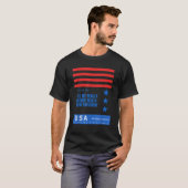 愛国的なアメリカ国旗が必要なのは新しい司会者だった Tシャツ (正面フル)